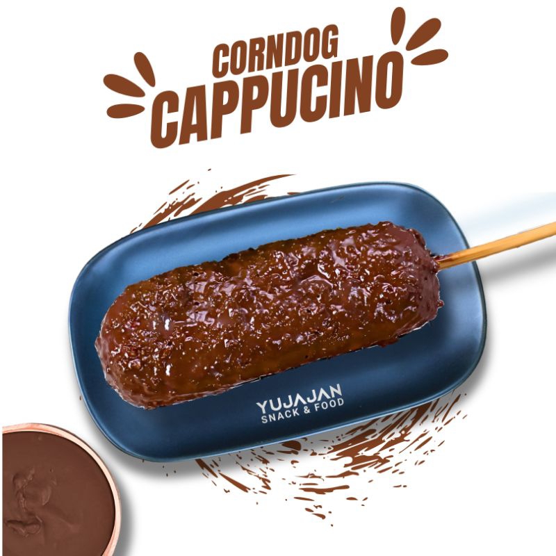 

Corndog Mozarella Frozen Cappucino By Yujajan Snack & Food
