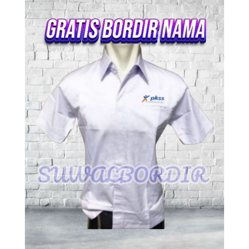 KEMEJA PKSS LENGAN PENDEK TERBARU SERAGAM PKSS TERBARU KEMEJA PKSS