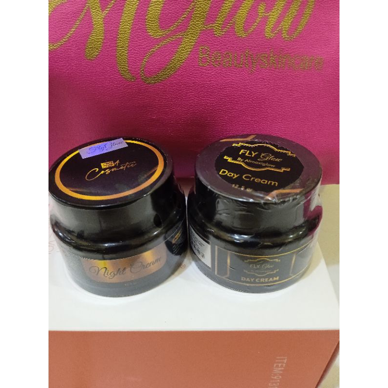 paket 2pot cream almaxiglow Day cream+night cream almaxiglow original(BPOM RI)