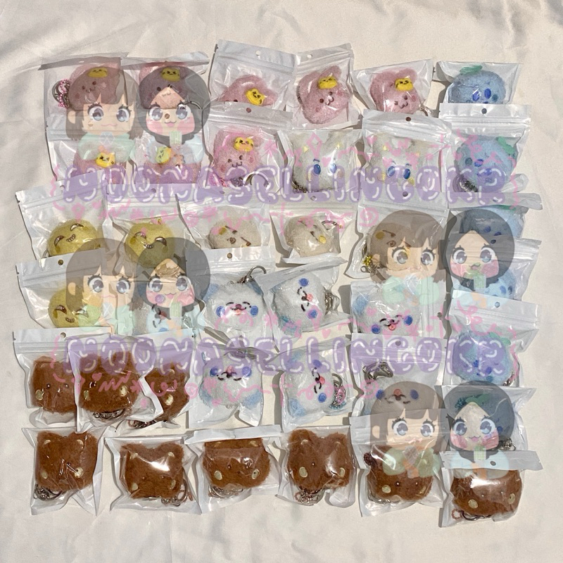 [OPEN PO] NCT DREAM MINI FANLIGHT DOLL KEYRING CHINA MAKER