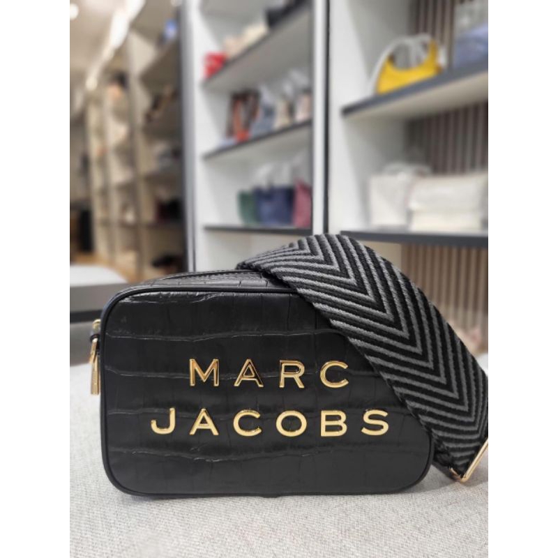 Ready MJ Flash Croco Camera Bag Black - *2.650k*