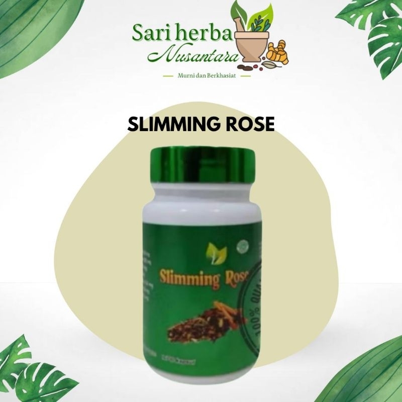SLIMMING ROSE BY HERA Asli Obat Pelangsing Badan Original Herbal
