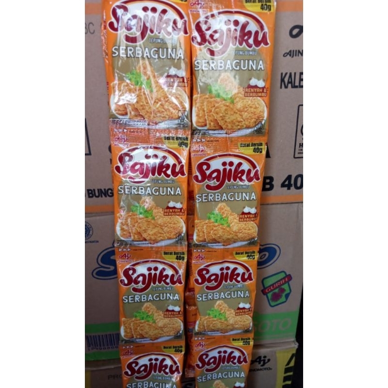 

TEPUNG BUMBU SAJIKU SERBAGUNA 40GR 5PCS