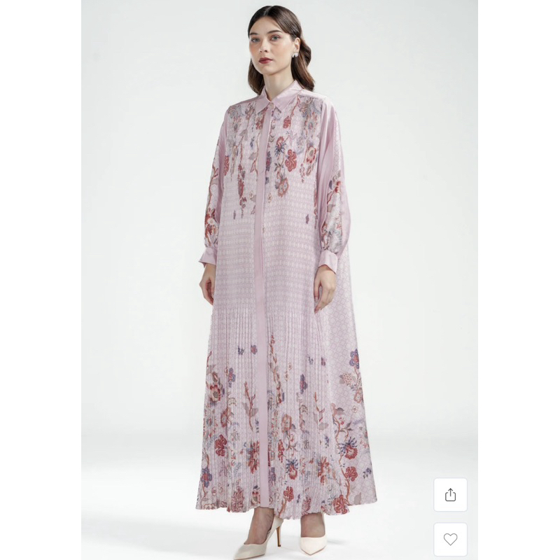 Benang Jarum Festive Finesse Pleated Dress