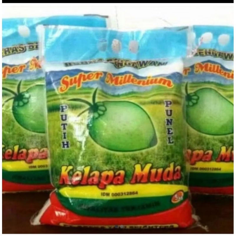 

Beras kelapa muda, Beras premium punel enak