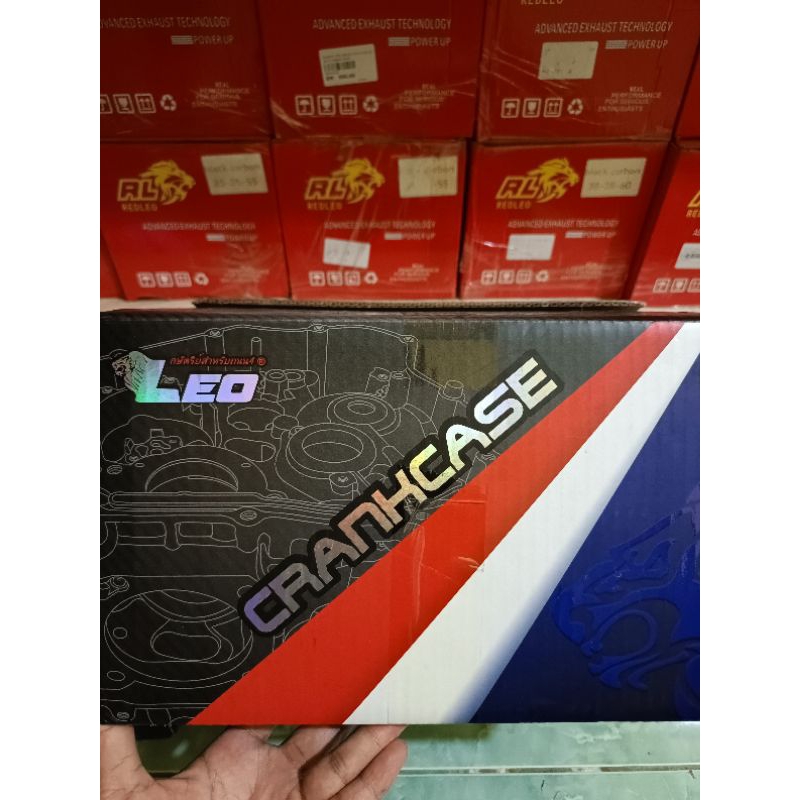 CRANKCASE MX KING LEO KRENGKES MXKING 72MM DENGAN OIL JET