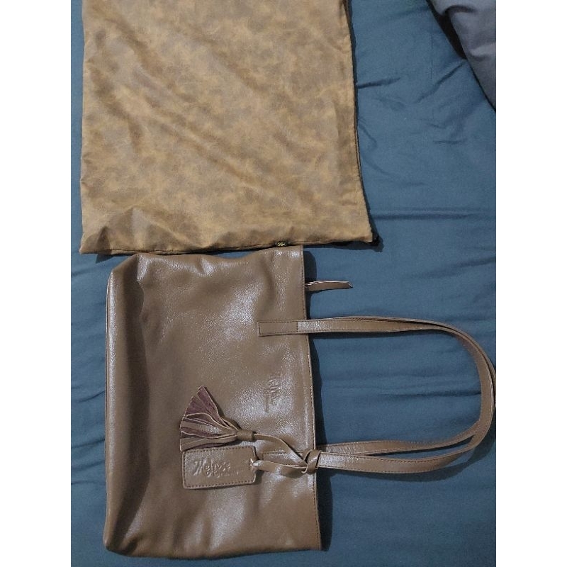 Melrose tas kulit sapi asli (New)