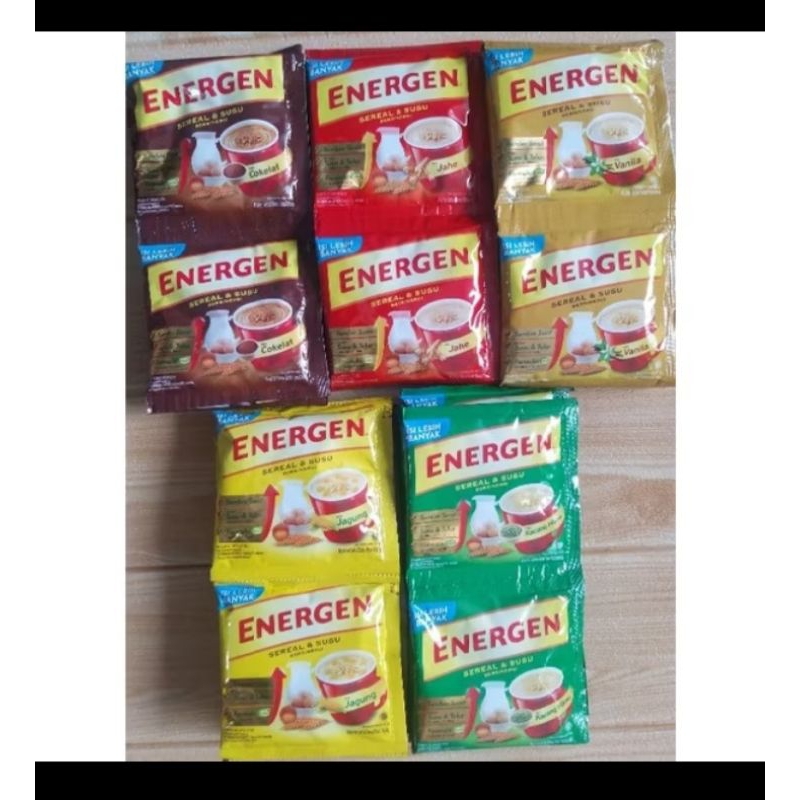 

energen sereal 1 renceng 10 pcs aneka rasa