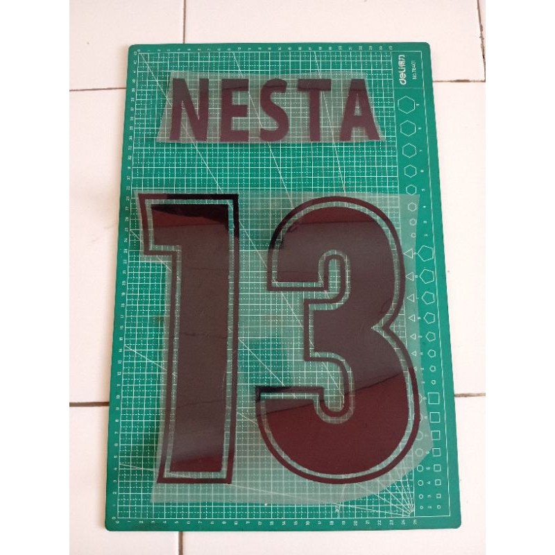 NAMESET VELVET BLUDRU NESTA 13 LAZIO HITAM