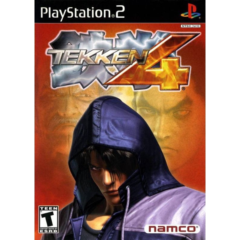 Kaset ps2 Tekken 4 dan tekken tag