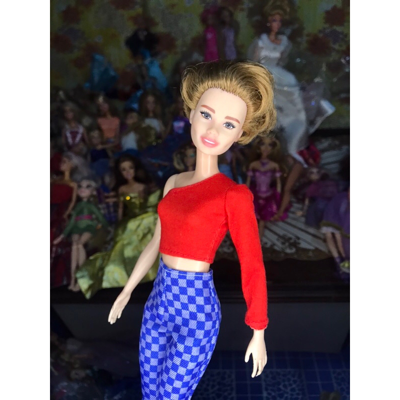 Barbie Summer Facemold With Casual Daily Outfit / Barbie Wajah Noni Belanda Mainan Anak Boneka Barbi