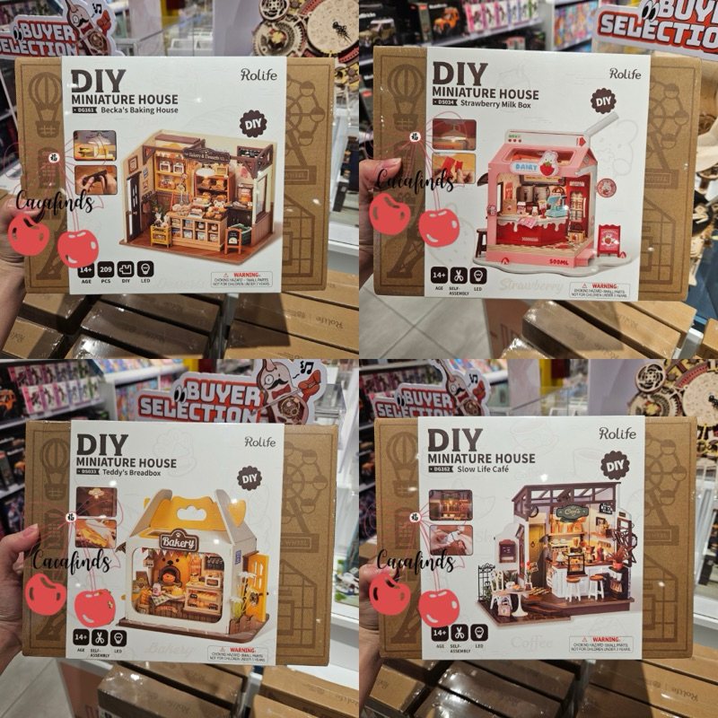 OHSOME‼️Rolife Super Creator DIY 100% Original - Original Miniatur House Paling Murah (Becka’s Bakin