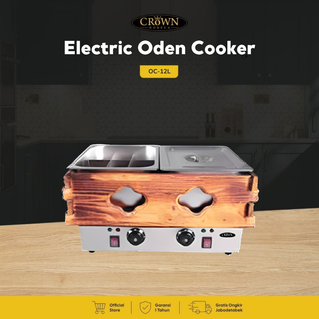 OC-12L Electric Oden Cooker - Crown Horeca