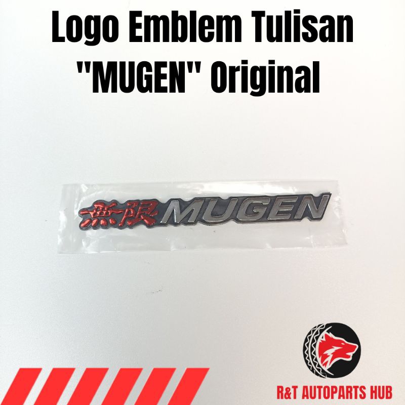 Logo Emblem Tulisan MUGEN Original