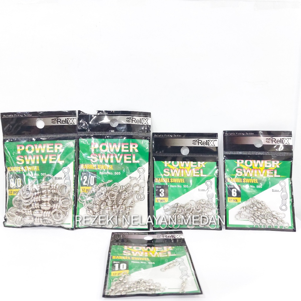 Kili - Kili RELIX 505 Size 16 - 4 (Kecil) | RELIX Barrel Swivel