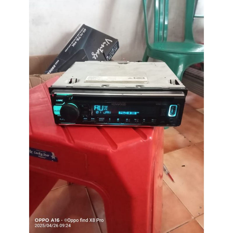 headunit singledin Kenwood usb