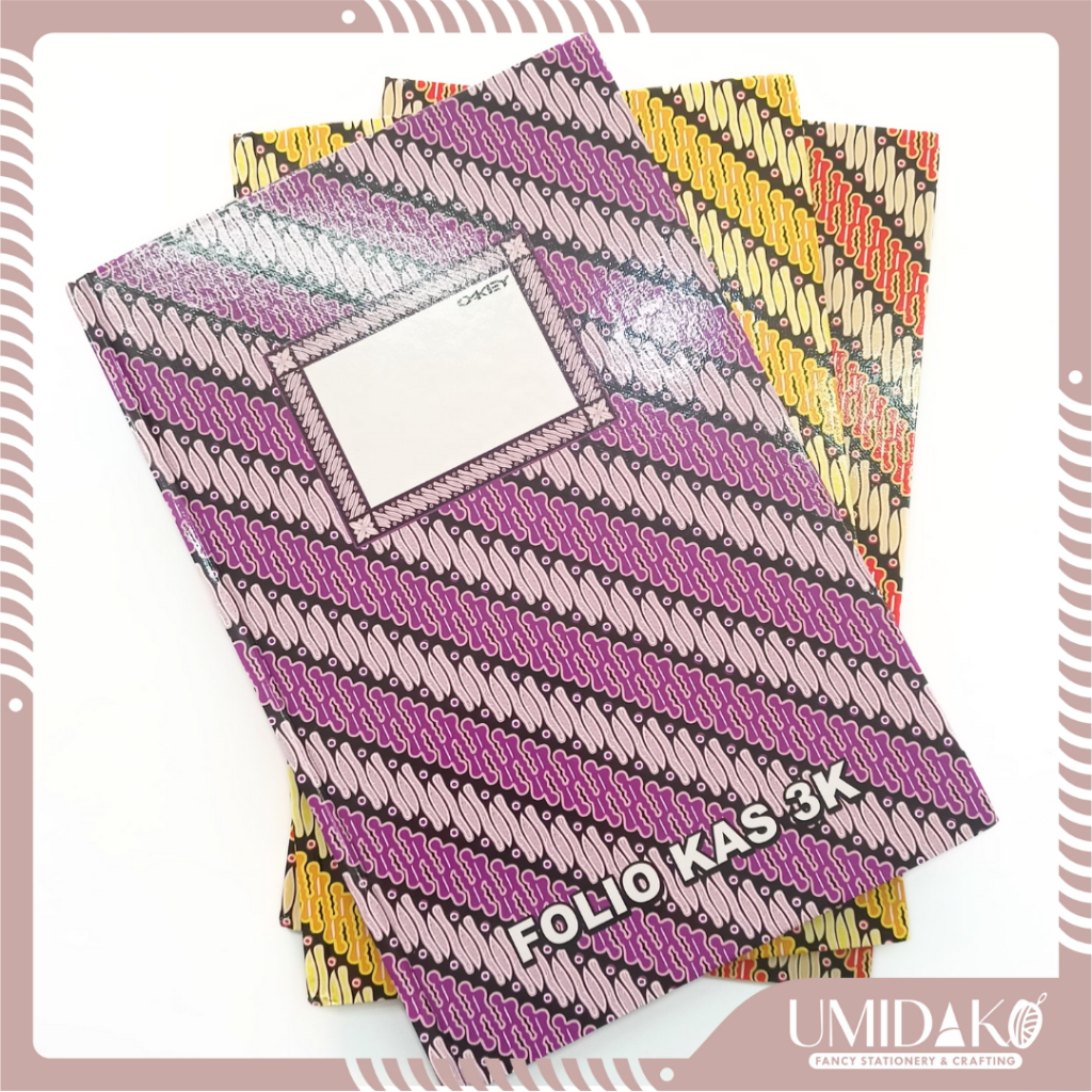 

[UMIDAKO] BUKU KAS KIKY FOLIO 3 KLM 100 OKEY