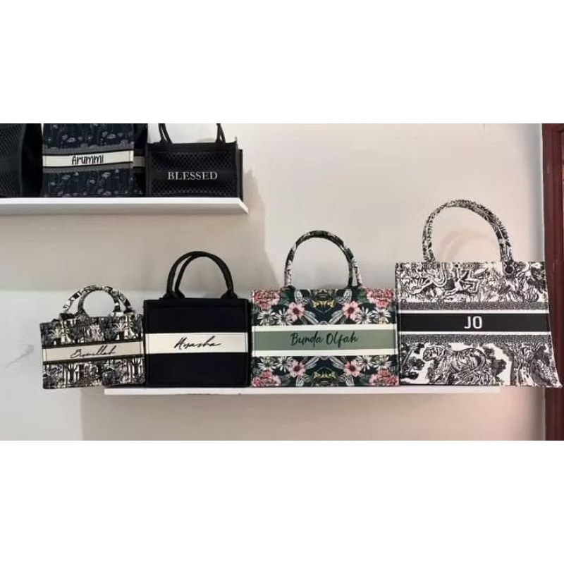 TAS CUSTOM NAMA,TAS WANITA PREMIUM