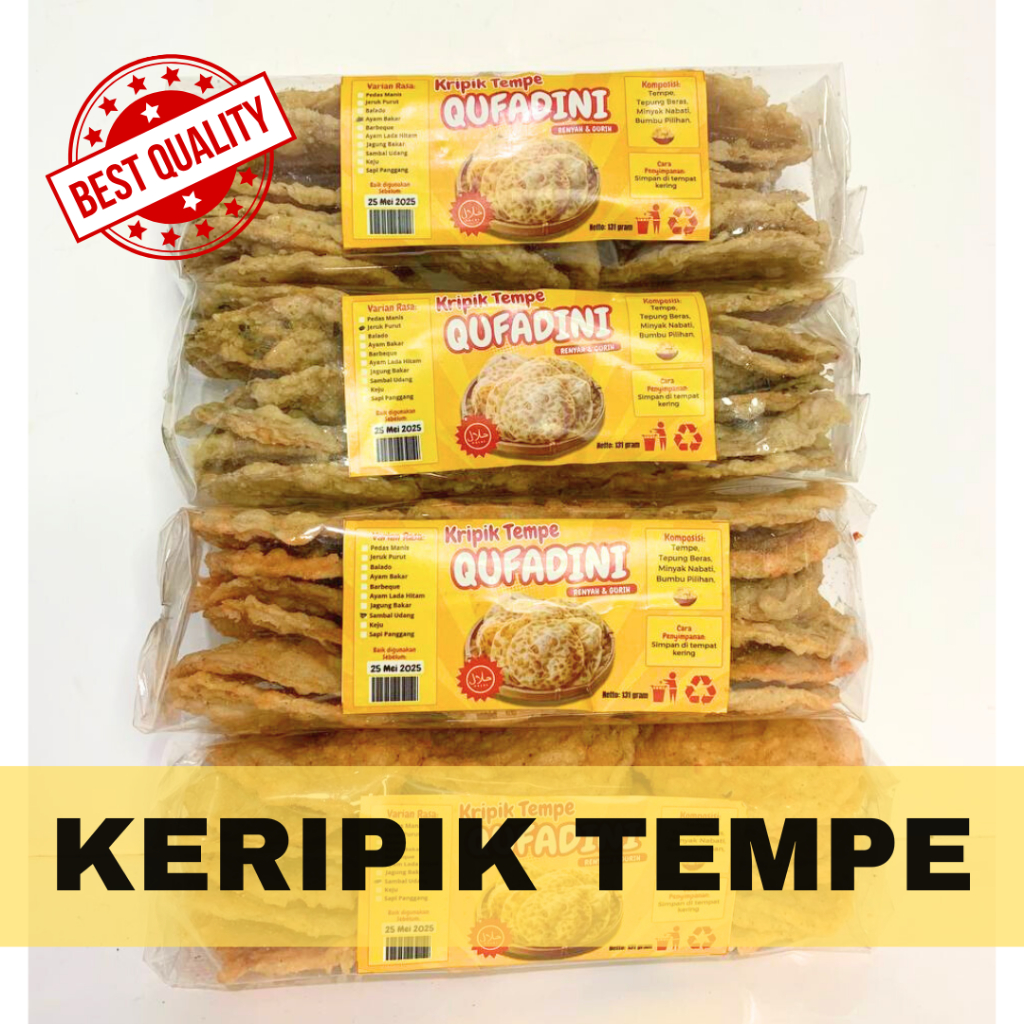 

Keripik Tempe Enak Renyah Gurih Murah Premium Di Kota Batu Malang