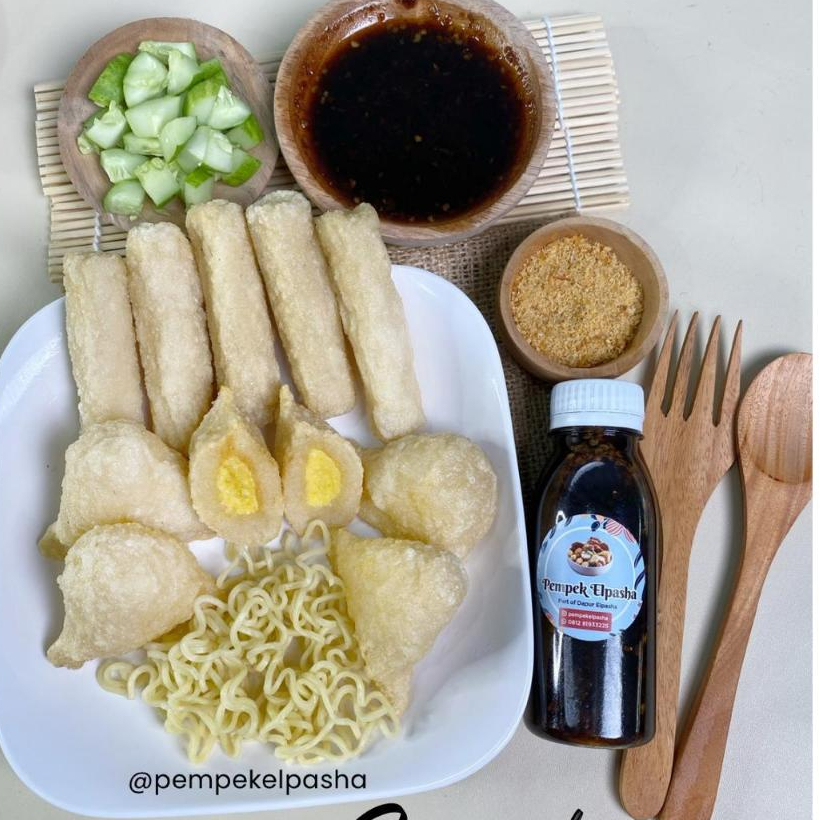 

PEMPEK PALEMBANG PEMPEK MIX LENJER & TELUR KECIL + CUKO