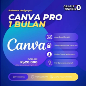 Aplikasi Desainer Can_va_Pro_Premium Full Version Tanpa Warermark Canva_Pro Premium 1 Bulan Lifetime