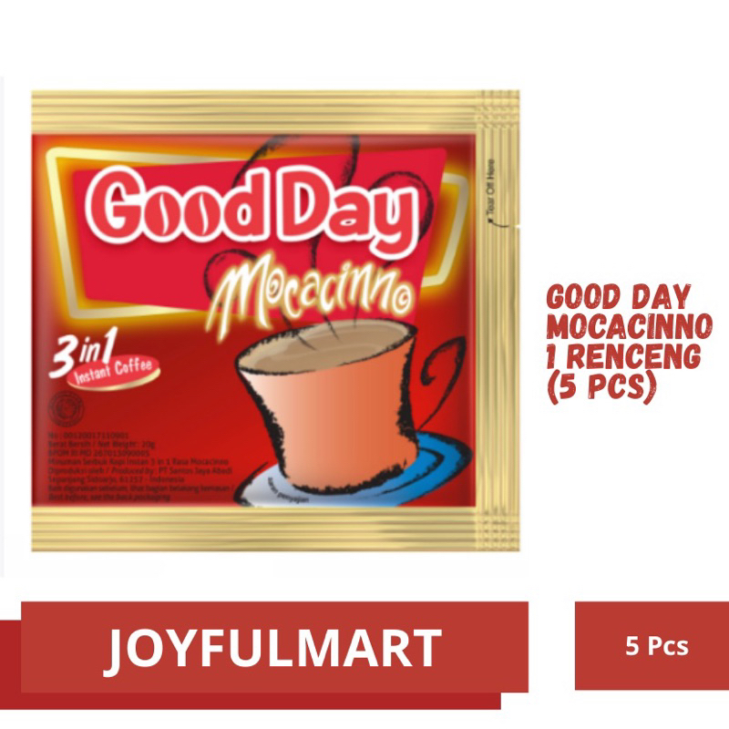 

Good Day 3 in 1 Mocacinno isi 5 pcs