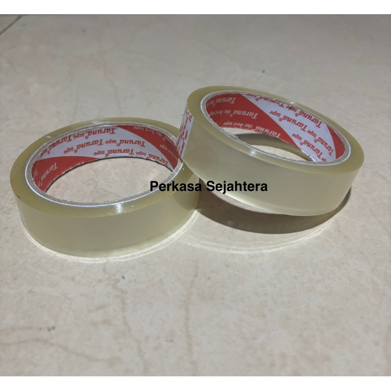 

Lakban Solasi Tebal Sedang / Isolasi 1” inch bening