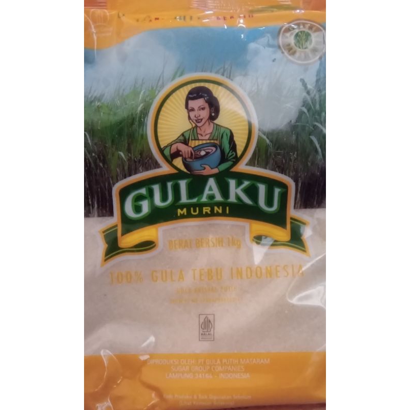 

Gulaku Kuning Gula Kristal Berat isi 1kg