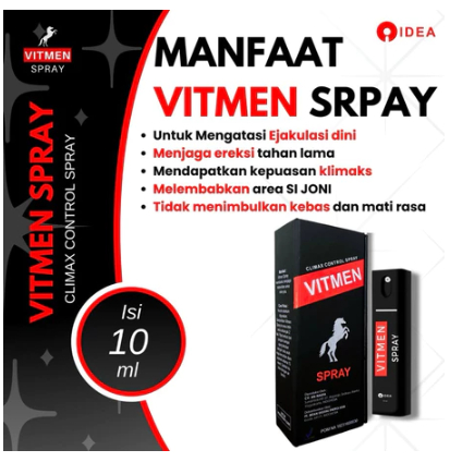 VITMEN SPRAY OBAT MR P KUAT DAN TAHAN LAMA BPOM 100% ASLI