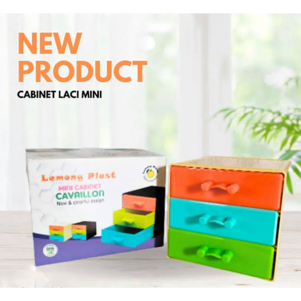 Laci Mini Portable / Laci Mini Plastik / Laci Mini Aesthetic