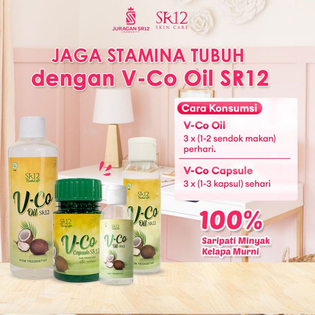 VCO VIRGIN COCONUT OIL SR12 / VCO OIL SR12