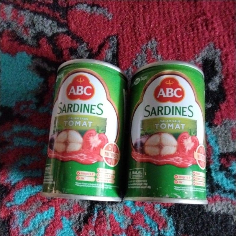 

Sarden ikan ABC Saus Tomat, 155g