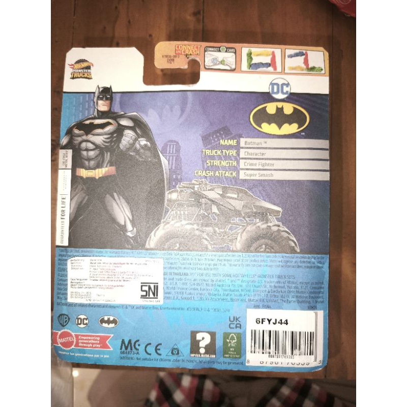 HOTWHEELS MONSTER TRUCK BATMAN