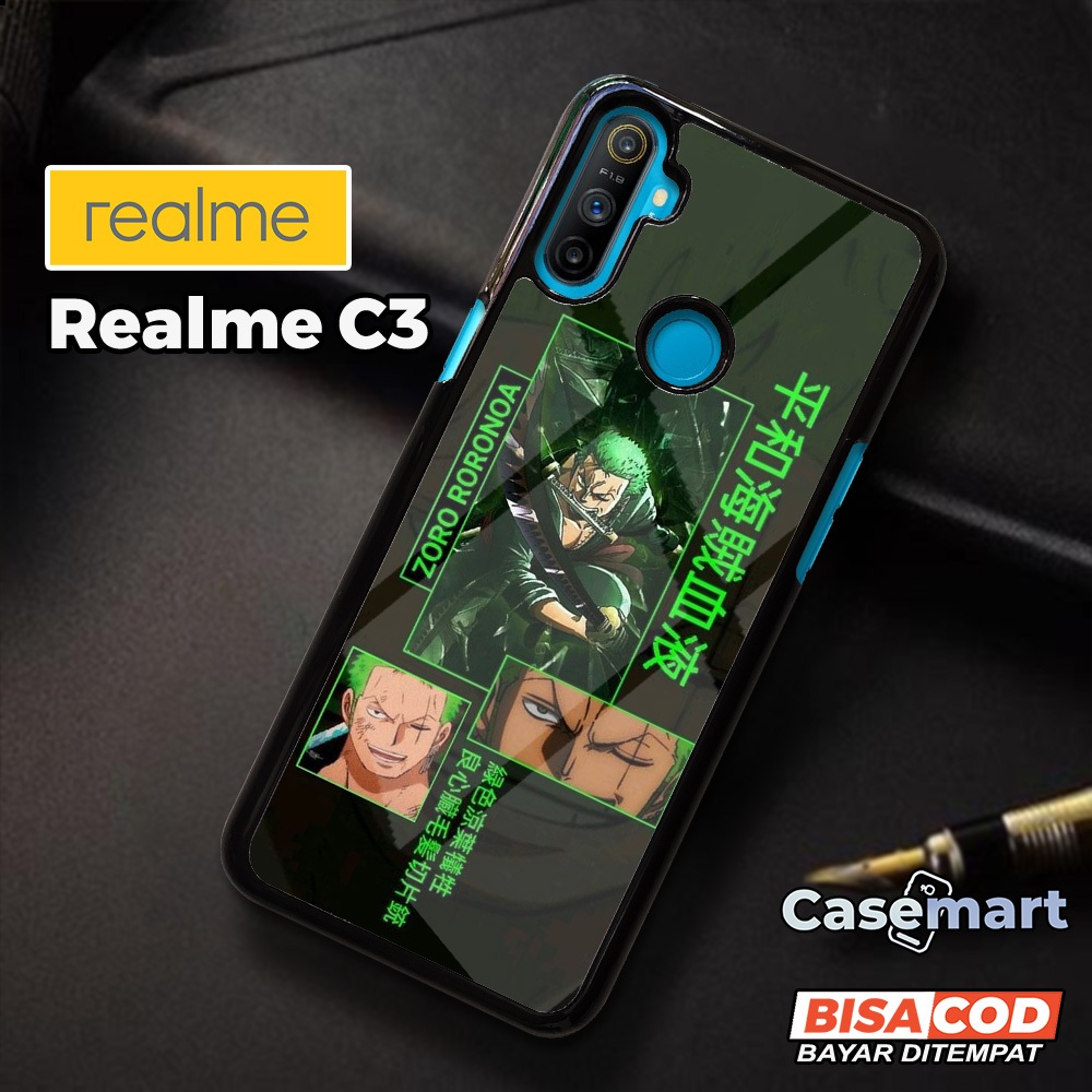 Case REALME C3 Casing REALME C3 [ZORO] Case Glossy Case Aesthetic Custom Case Anime Case Hp REALME C