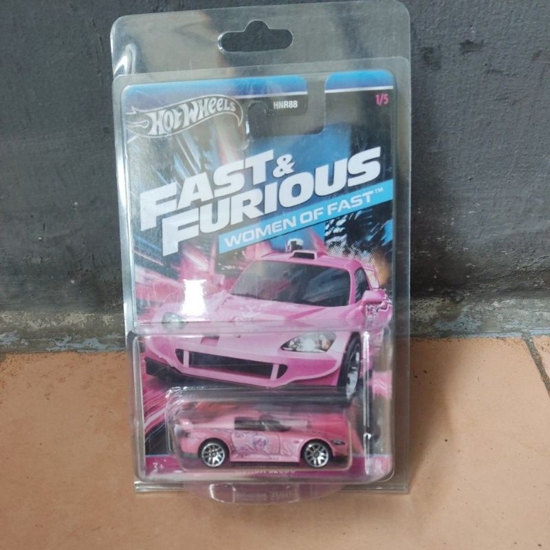 Hotwheels Honda S2000 pink fast and furious