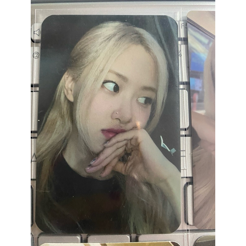 Rosie photocard pob merch born pink