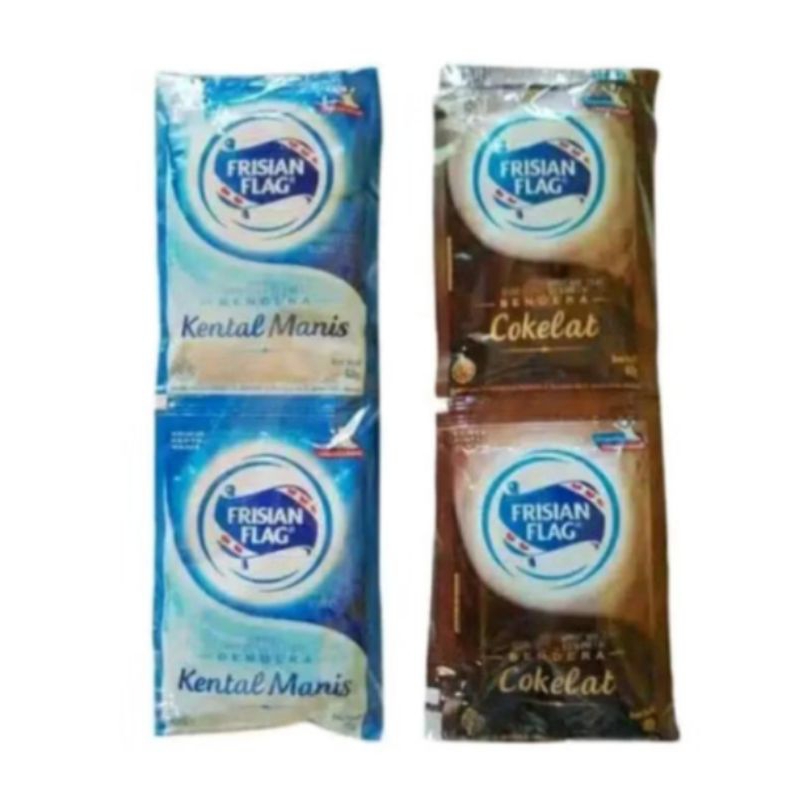 

Susu bendera sachet Frisian Flag (1 Renceng)