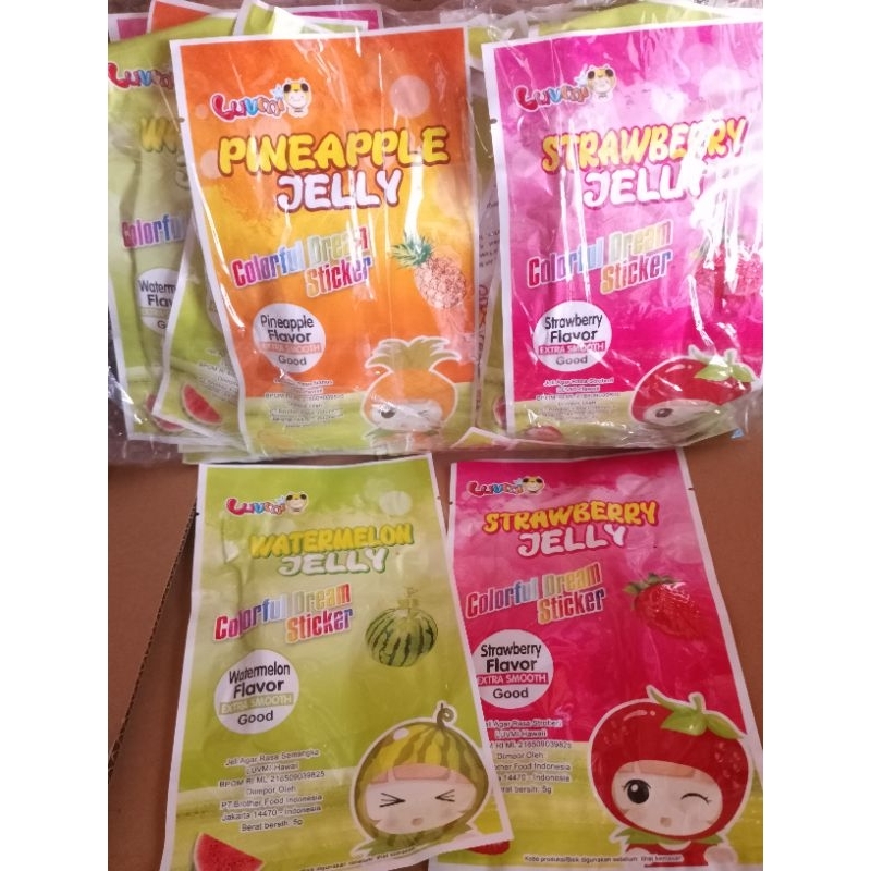 

PROMO JELLY SURPRISE STICKER 1 PAK ISI 30 PCS