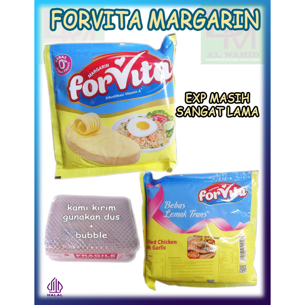 

Forvita Margarine Kemasan 200 Gram