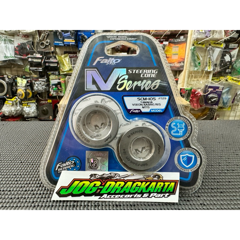 KOMSTIR SET KONES PELOR FAITO RACING YAMAHA VIXION OLD VIXION NEW NVL R15 XABRE MT15 ORIGINAL FAITO 