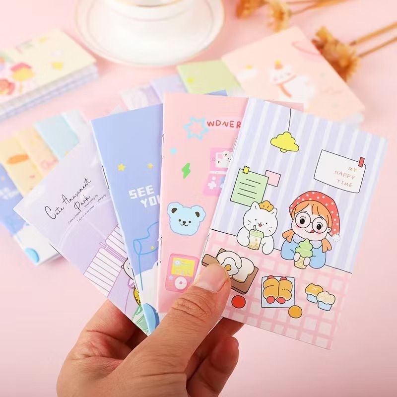 

BUKU TULIS MINI NOTEBOOK MINI ANIMASI LUCU