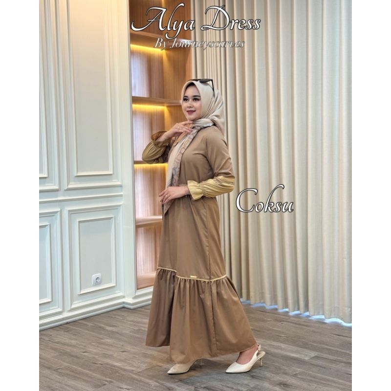 ALYA DRESS JOURNEY SCARVES JP GAMIS KONDANGAN GAMIS TERBARU