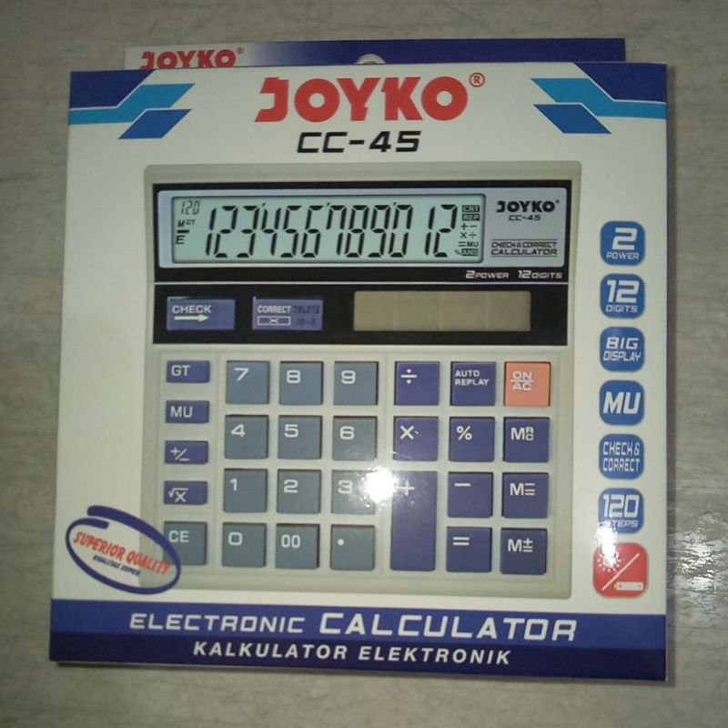 

Calculator CC 45 Joyko