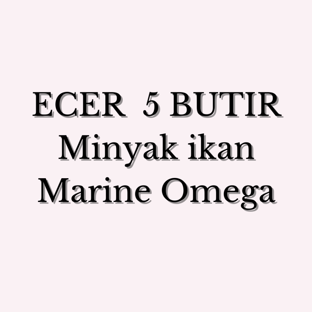 

ECER MIN)))YAK IKAN MARI)))NE OME G@ MO 5 BUTIR EX 9/25