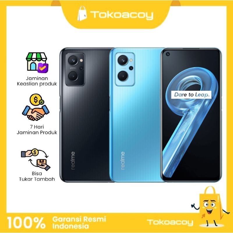 Realme 9i 6/128GB Garansi Resmi Fullset