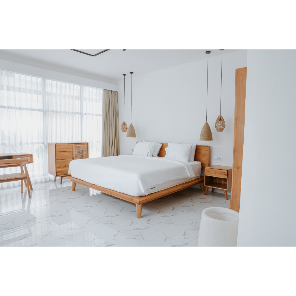 Fitted Bed Sheet Cotton TC200