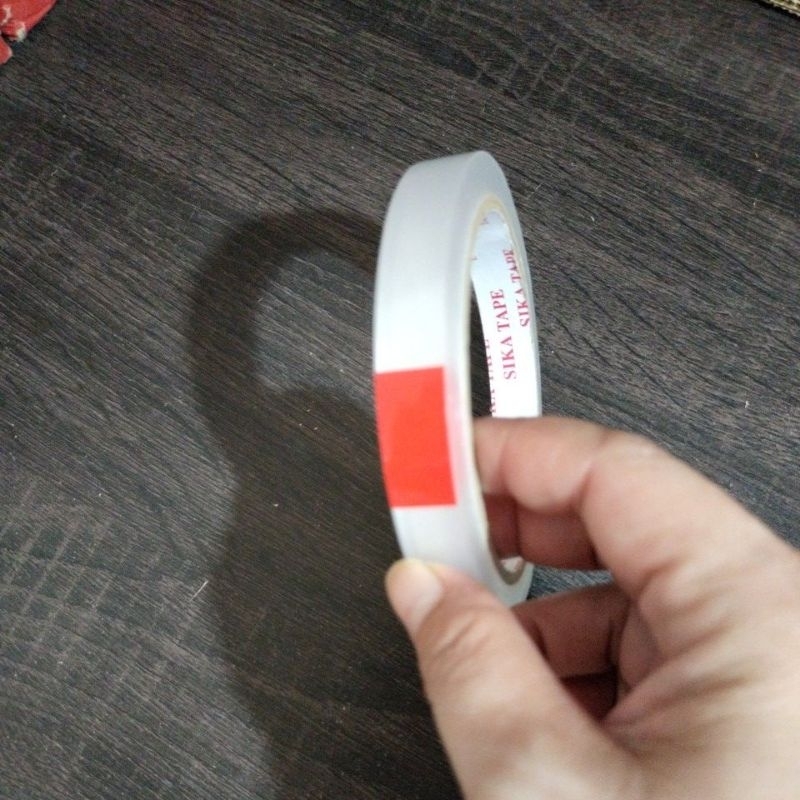 

Isolasi lakban putih bening lebar 1 cm an