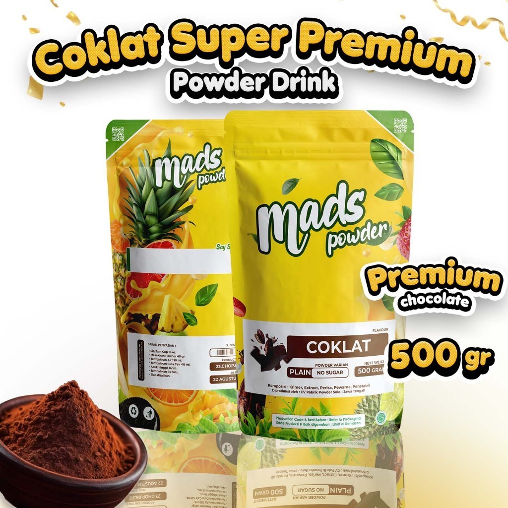 

Coklat Super Premium Bubuk Minuman, Chocolate Powder Drink