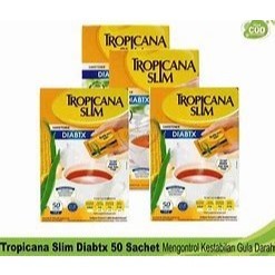 

Gula Tropicana slim Diabtx Box 50 Sachet / Promo Murah Gula Tropicana