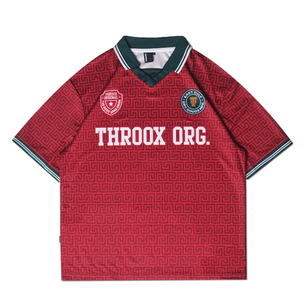 Throox Jersey Merah || Hergerberg Maroon